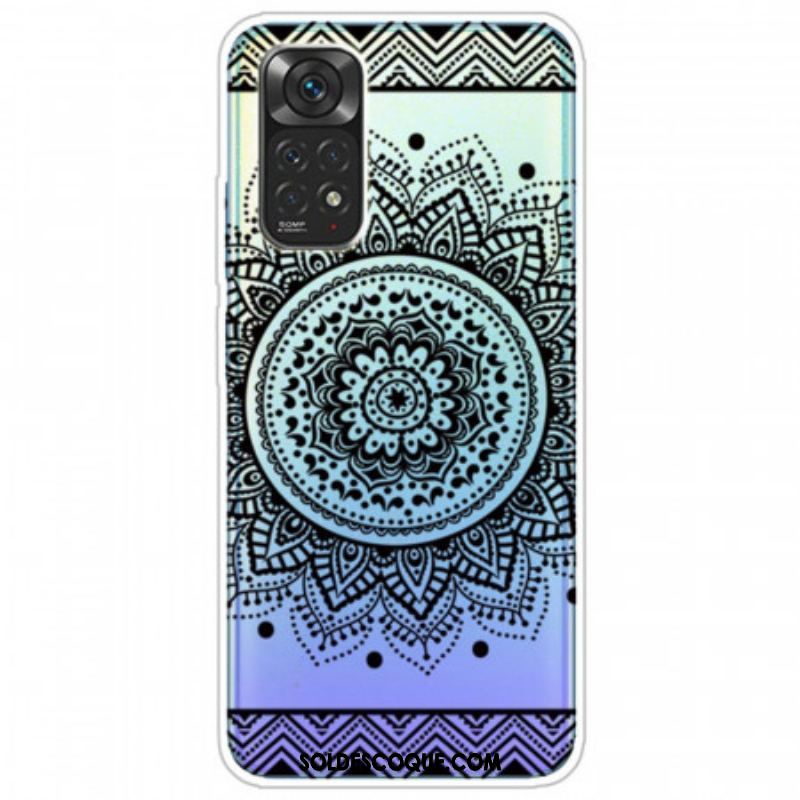 Coque Xiaomi Redmi Note 11 Pro /  Note 11 Pro 5G Transparente Fleur Mandala