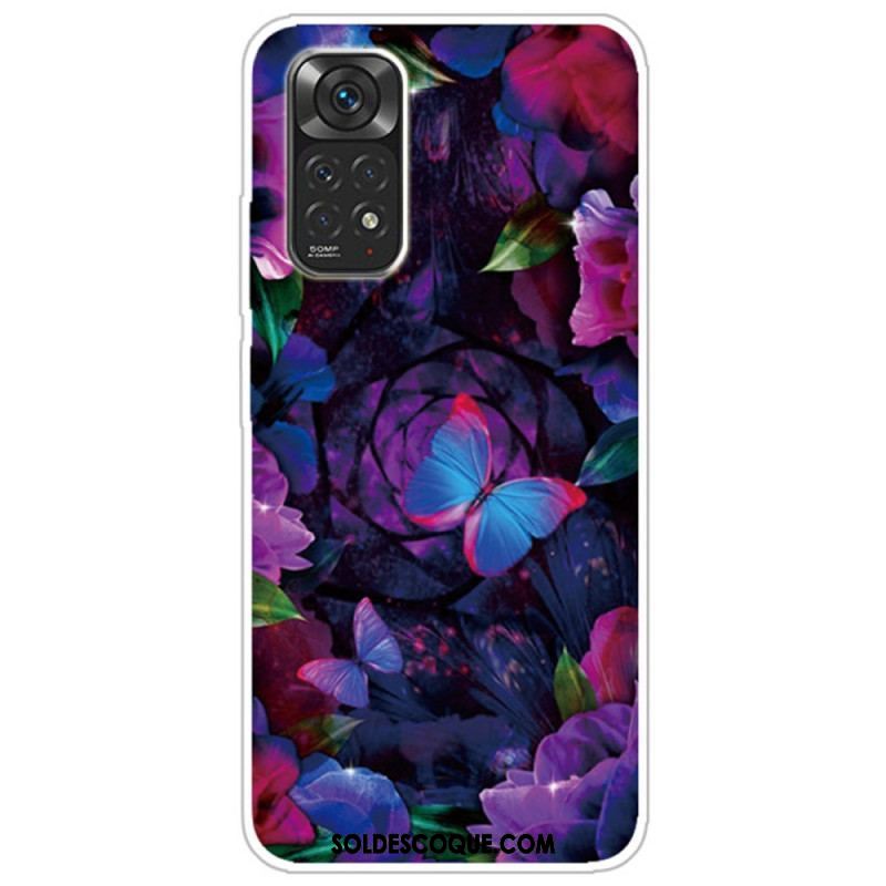 Coque Xiaomi Redmi Note 11 Pro /  Note 11 Pro 5G Variation Papillons