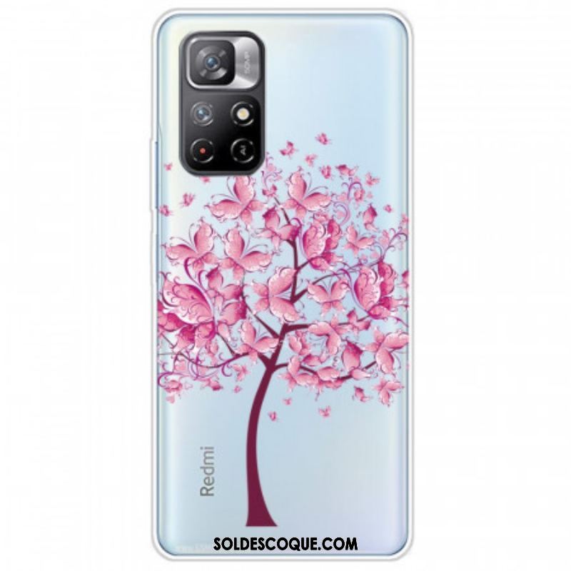 Coque Xiaomi Redmi Note 11 Pro Plus 5G Arbre Rose