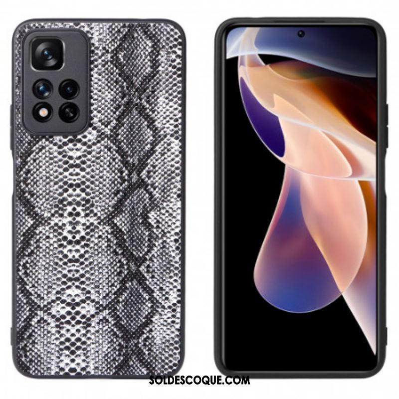 Coque Xiaomi Redmi Note 11 Pro Plus 5G Effet Peau de Serpent