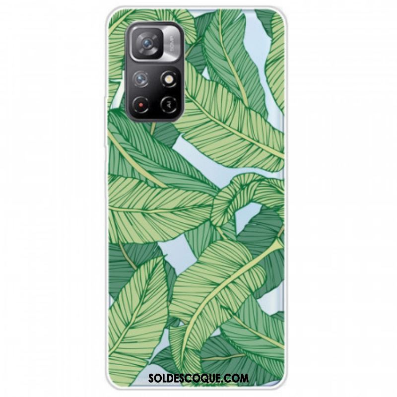 Coque Xiaomi Redmi Note 11 Pro Plus 5G Feuilles Graphiques