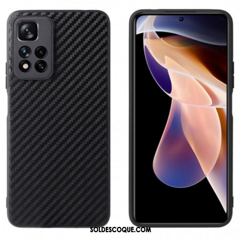 Coque Xiaomi Redmi Note 11 Pro Plus 5G Fibre Carbone