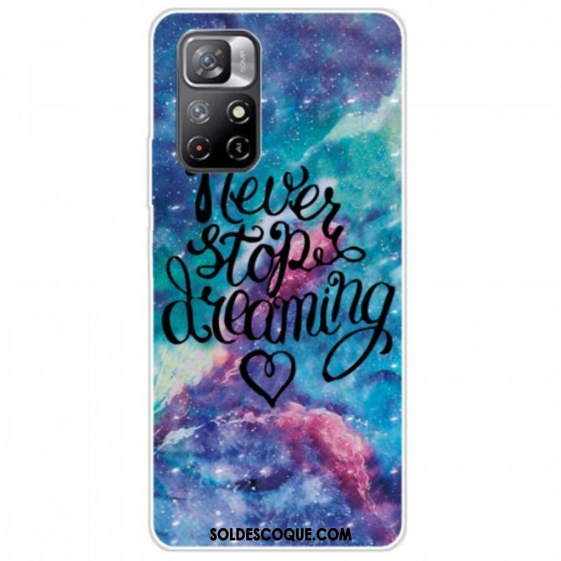 Coque Xiaomi Redmi Note 11 Pro Plus 5G Never Stop Dreaming