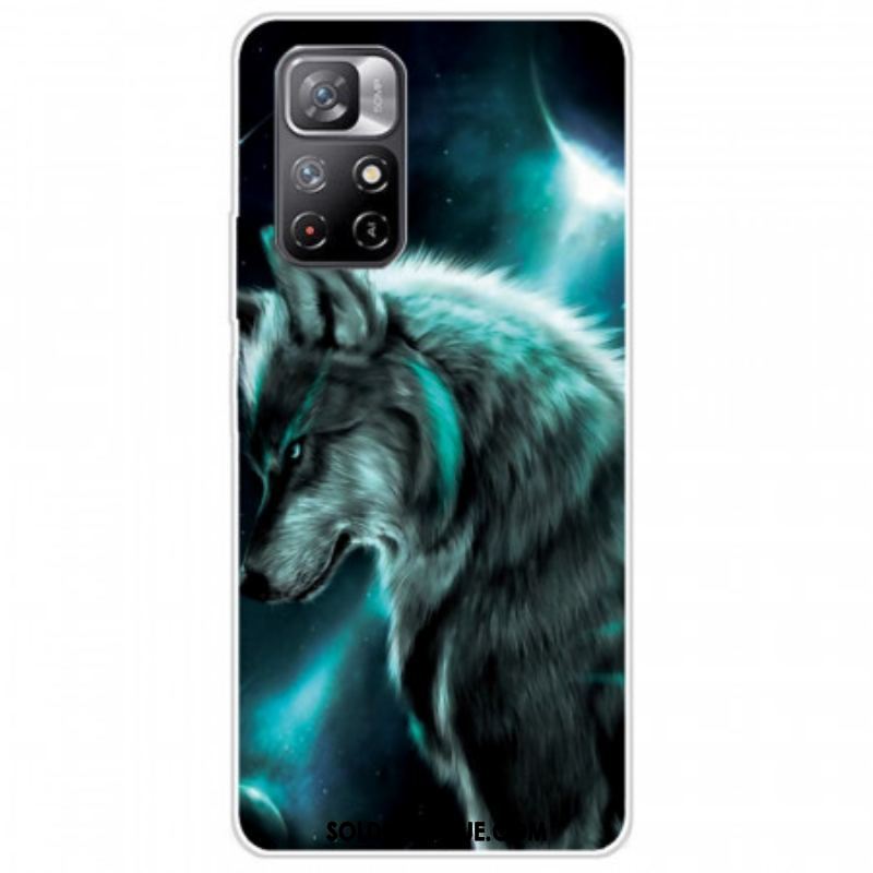 Coque Xiaomi Redmi Note 11 Pro Plus 5G Silicone Loup