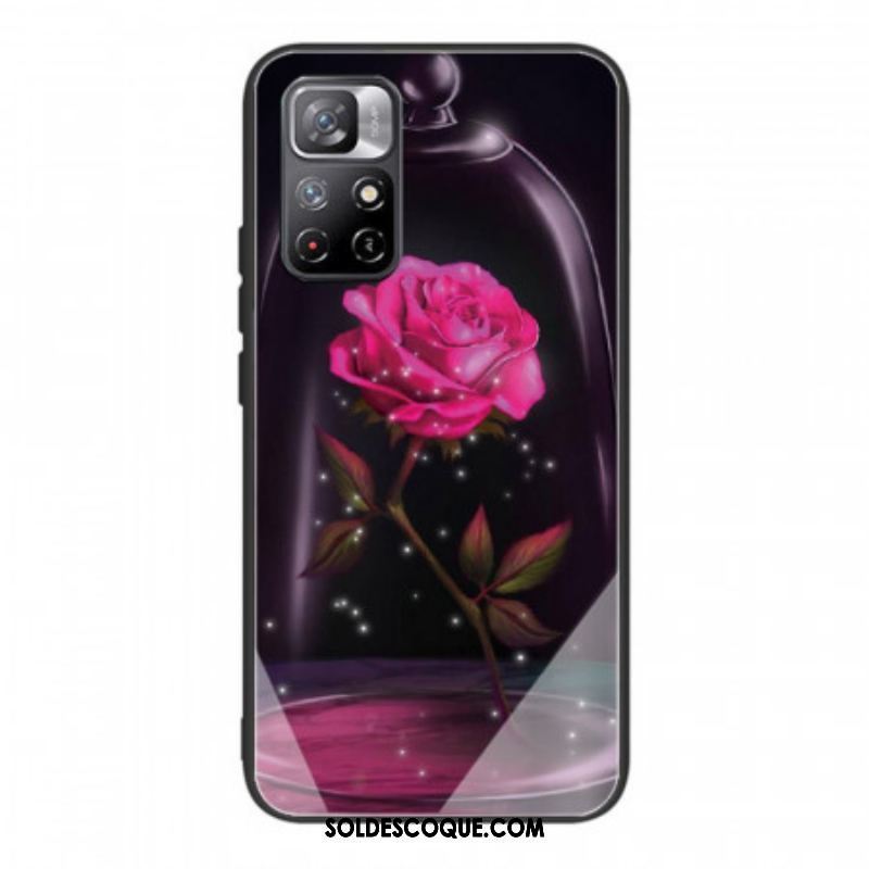 Coque Xiaomi Redmi Note 11 Pro Plus 5G Verre Trempé Rose Magique