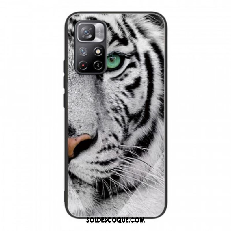 Coque Xiaomi Redmi Note 11 Pro Plus 5G Verre Trempé Tigre