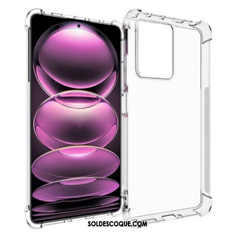 Coque Xiaomi Redmi Note 12 Pro/Poco X5 Pro 5G Transparente Coins Renforcés