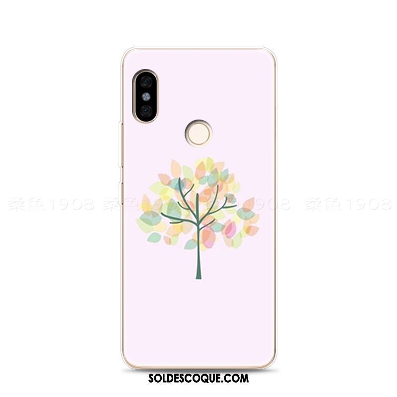 Coque Xiaomi Redmi Note 5 Feuilles Plante Personnalité Petit Simple Pas Cher