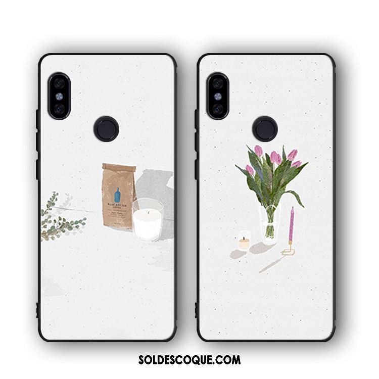 Coque Xiaomi Redmi Note 5 Frais Petit Art Simple Protection Pas Cher