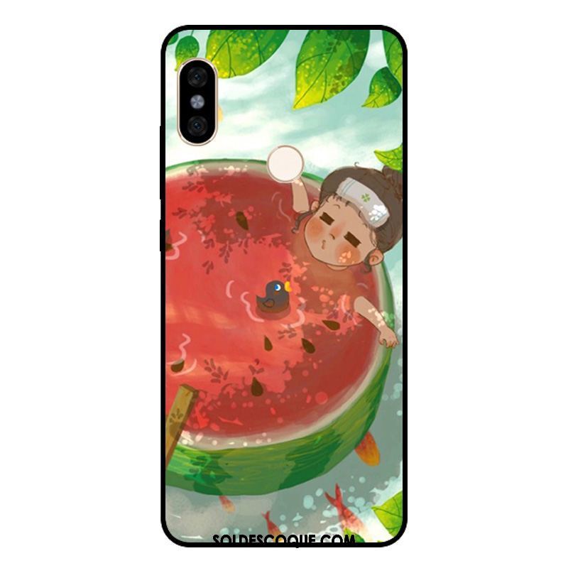 Coque Xiaomi Redmi Note 5 Pastèque Fruit Tout Compris Vert Incassable France