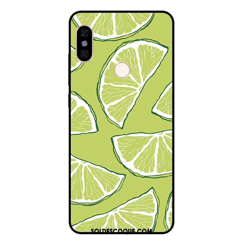 Coque Xiaomi Redmi Note 5 Vert Silicone Frais Téléphone Portable Pastèque Housse France