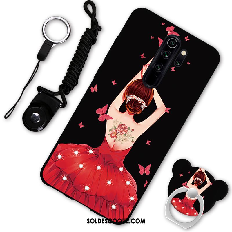 Coque Xiaomi Redmi Note 8 Pro Amoureux Dessin Animé Rouge Téléphone Portable Incassable Housse En Vente