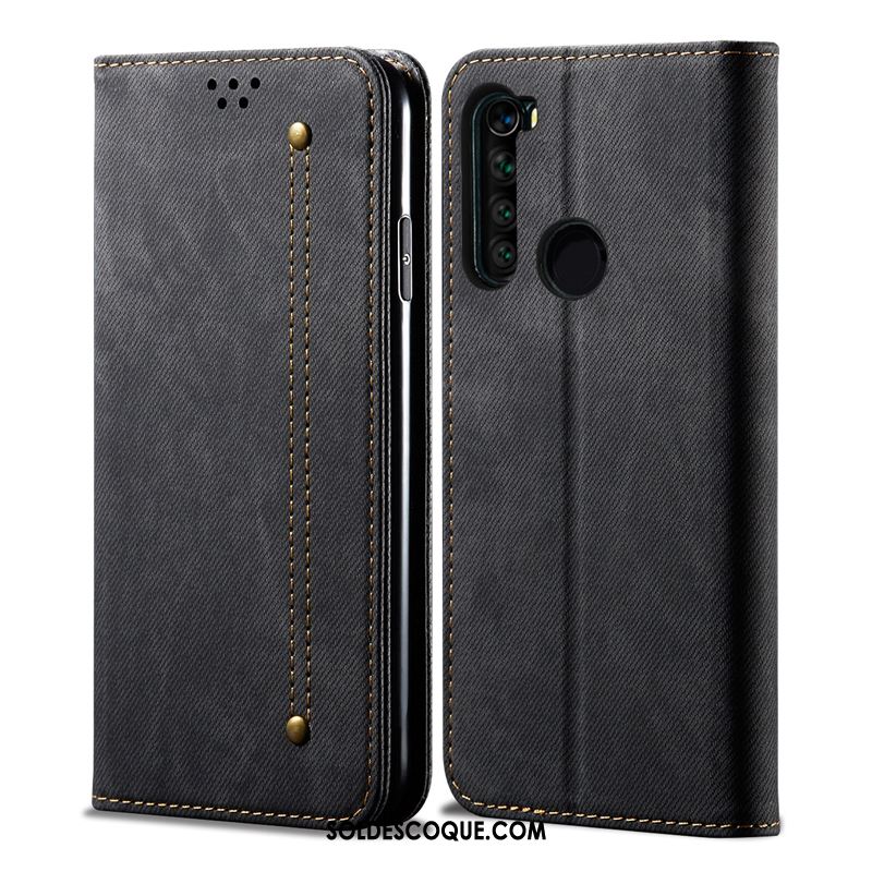 Coque Xiaomi Redmi Note 8t Incassable Cuir Véritable Étui En Cuir Téléphone Portable Mode Housse Soldes