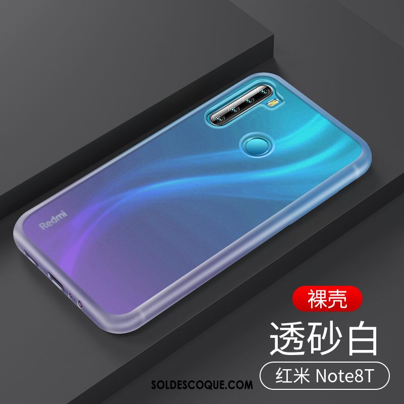 Coque Xiaomi Redmi Note 8t Transparent Incassable Délavé En Daim Luxe Marque De Tendance En Vente