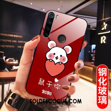 Coque Xiaomi Redmi Note 8t Verre Trempé Fluide Doux Petit Rat Téléphone Portable En Vente
