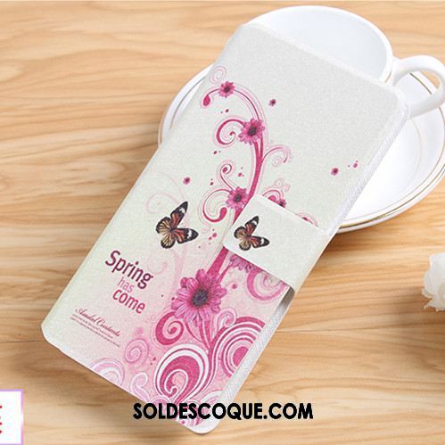 Coque Xiaomi Redmi S2 Fluide Doux Étui En Cuir Incassable Rouge Rose France