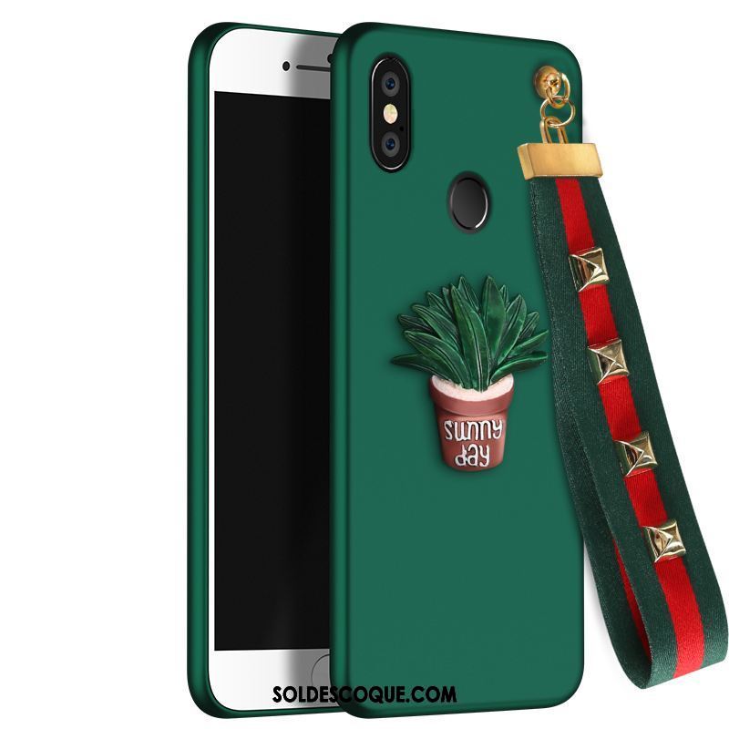 Coque Xiaomi Redmi S2 Vert Créatif Rouge Ornements Suspendus Téléphone Portable En Vente