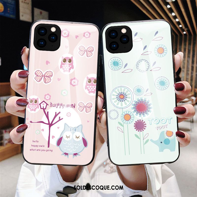 Coque iPhone 11 Pro Charmant Marque De Tendance Nouveau Tout Compris Rose En Vente