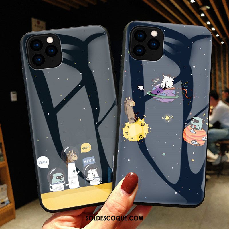 Coque iPhone 11 Pro Dessin Animé Amoureux Tout Compris Verre Étui Soldes