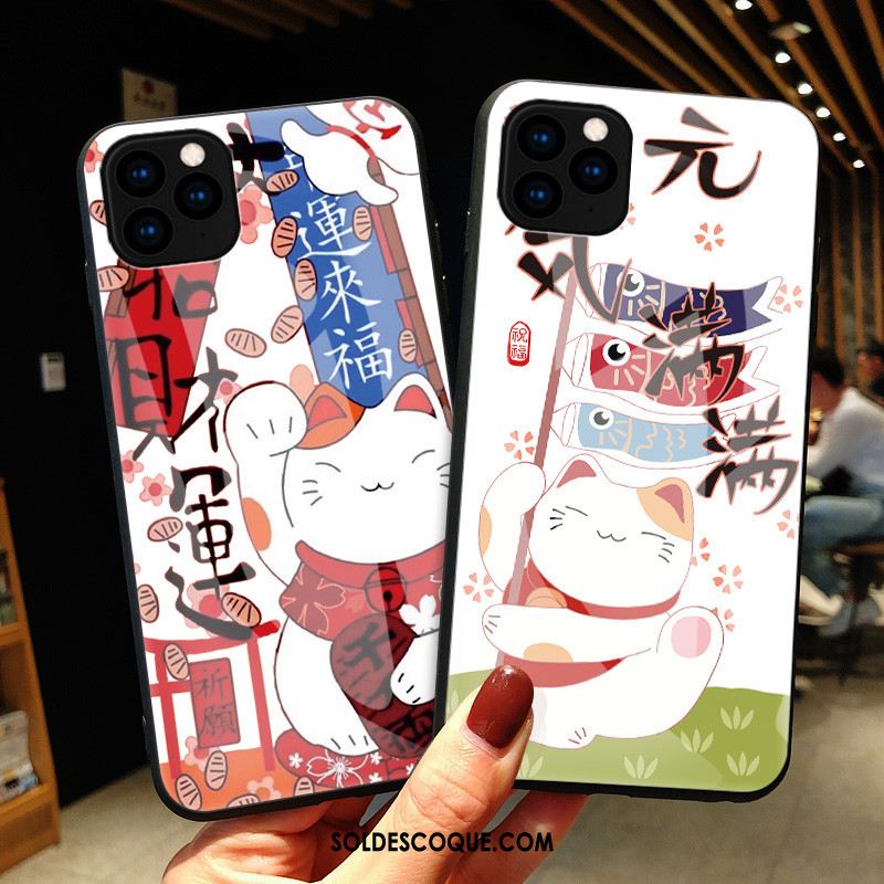 Coque iPhone 11 Pro Dessin Animé Richesse Charmant Rouge Tout Compris Soldes