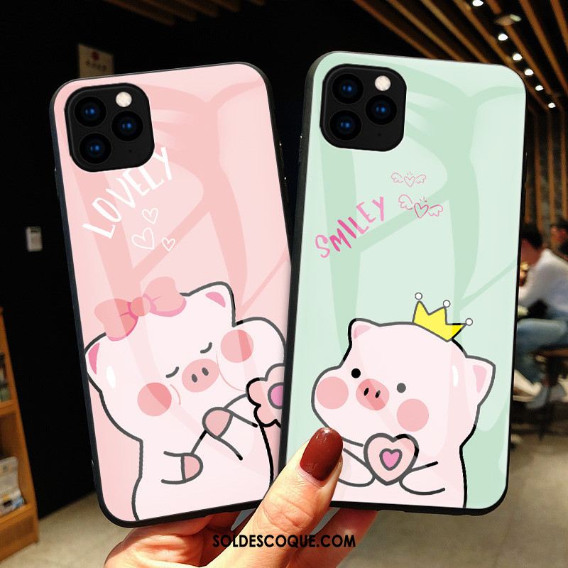 Coque iPhone 11 Pro Max Incassable Tout Compris Charmant Rose Verre En Vente