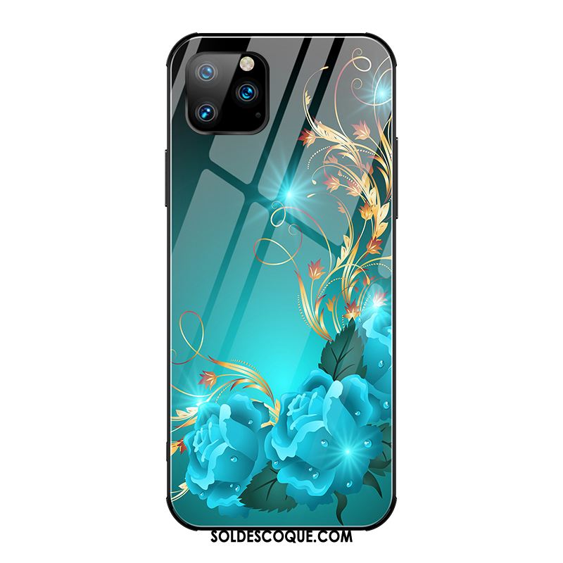 Coque iPhone 11 Pro Max Mode Or Nouveau Marque De Tendance Téléphone Portable Pas Cher