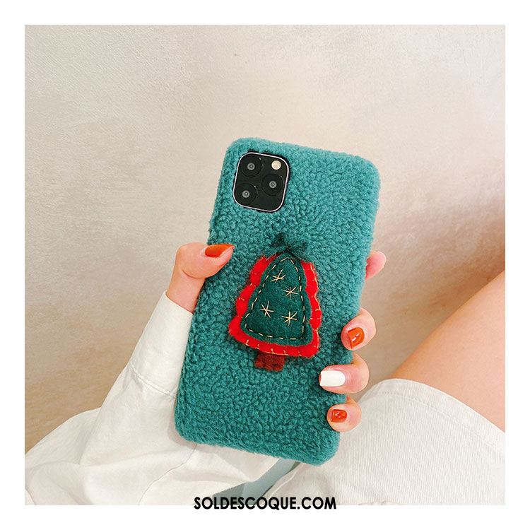 Coque iPhone 11 Pro Max Étui Protection Vert Incassable Tendance Soldes