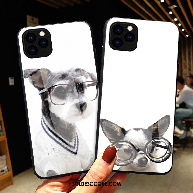 Coque iPhone 11 Pro Mode Simple Amoureux Tout Compris Blanc Pas Cher