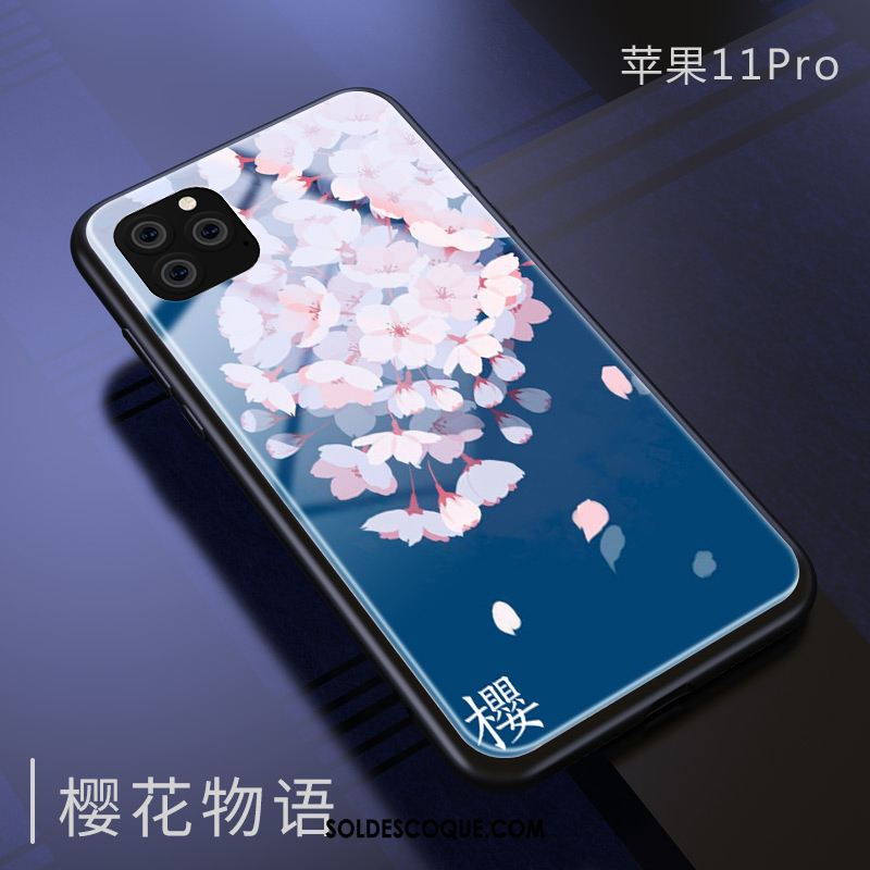 Coque iPhone 11 Pro Nouveau Étui Marque De Tendance Protection Verre France