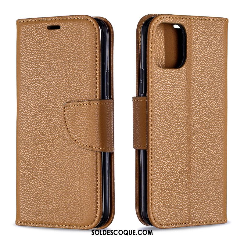 Coque iPhone 11 Pro Portefeuille Tendance Nouveau Étui En Cuir Téléphone Portable En Vente