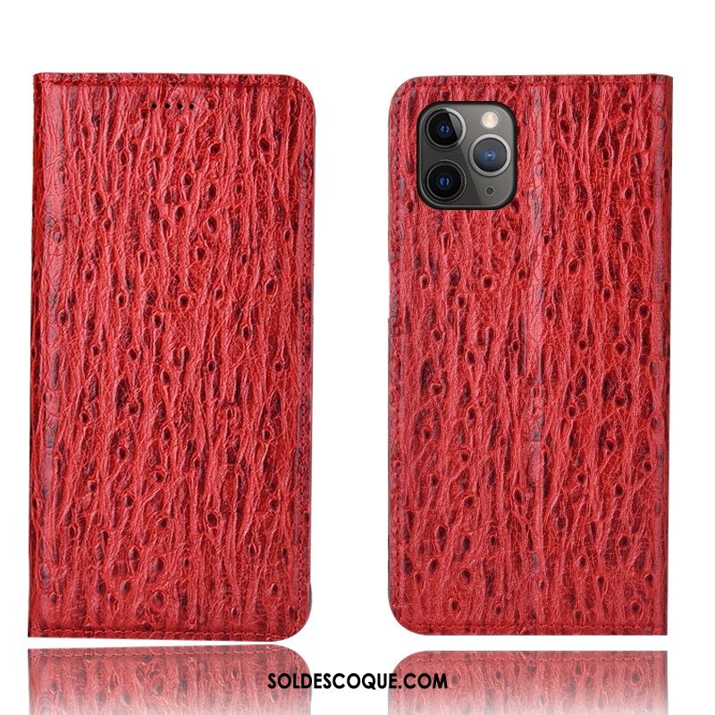 Coque iPhone 11 Pro Étui Tout Compris Téléphone Portable Protection Rouge Pas Cher