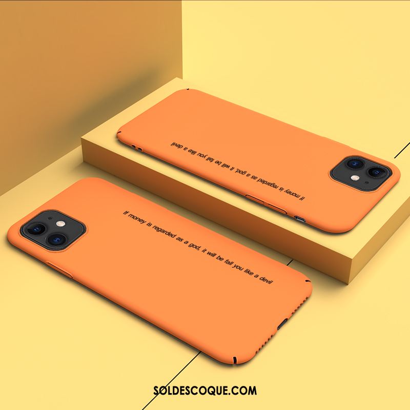 Coque iPhone 12 Mini Très Mince Créatif Protection Simple Délavé En Daim Soldes