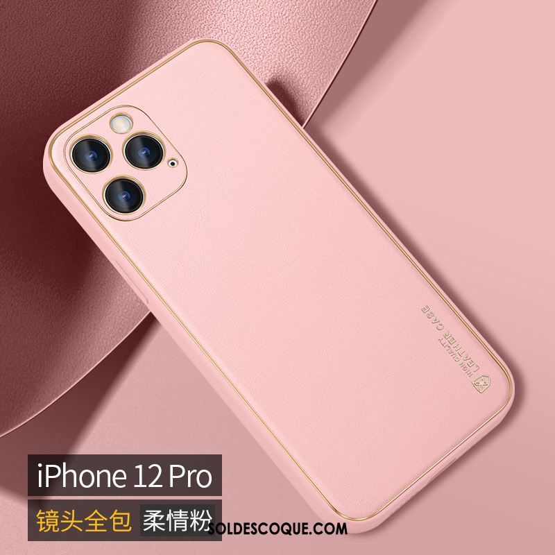 Coque iPhone 12 Pro Simple Très Mince Tendance Nouveau Étui En Vente