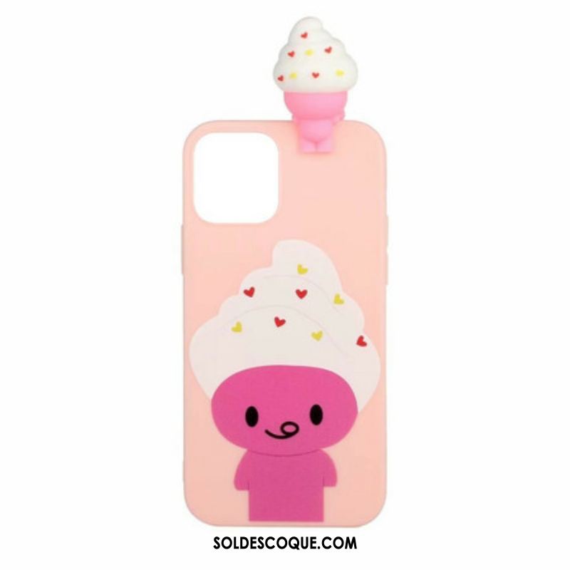 Coque iPhone 13 Mini 3D Fun Ice Cream