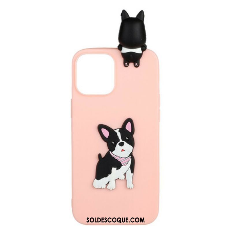 Coque iPhone 13 Mini Flavien le Chien 3D