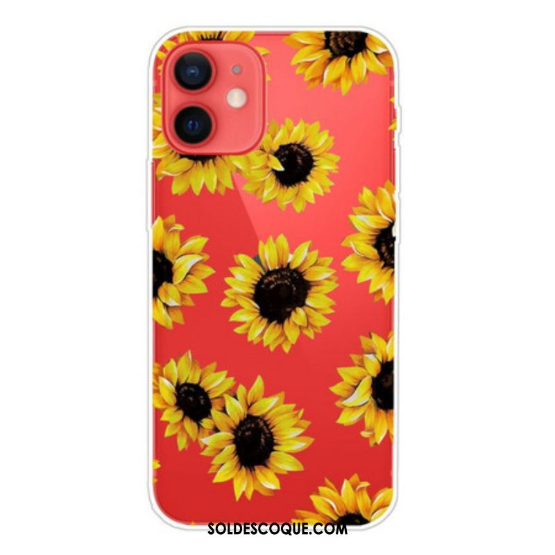 Coque iPhone 13 Mini Tournesols