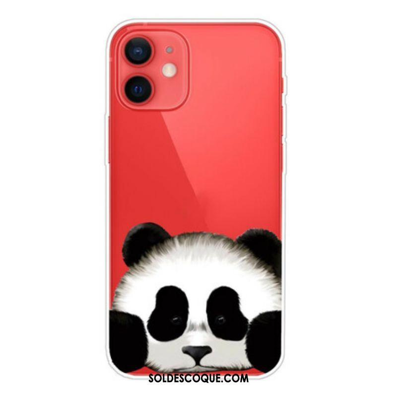 Coque iPhone 13 Mini Transparente Panda