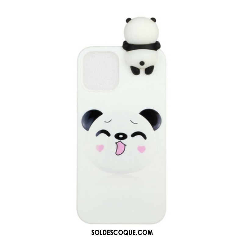 Coque iPhone 13 Pro Cool Panda 3D