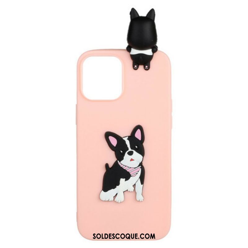 Coque iPhone 13 Pro Flavien le Chien 3D