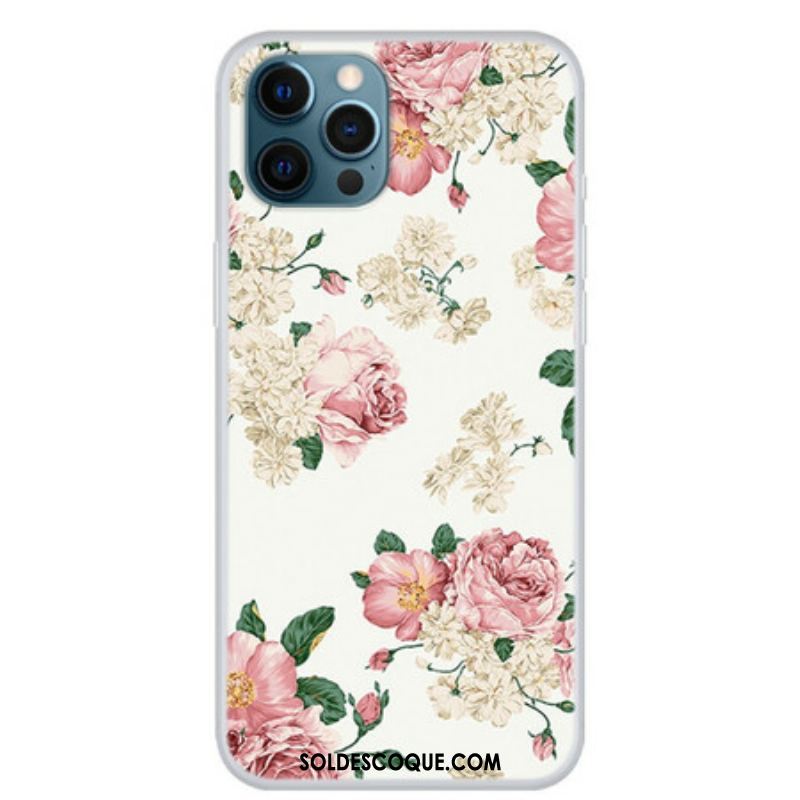 Coque iPhone 13 Pro Fleurs Liberty