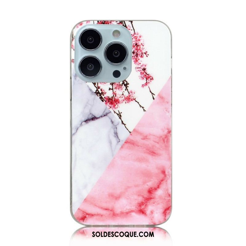 Coque iPhone 13 Pro Marbre Géométries