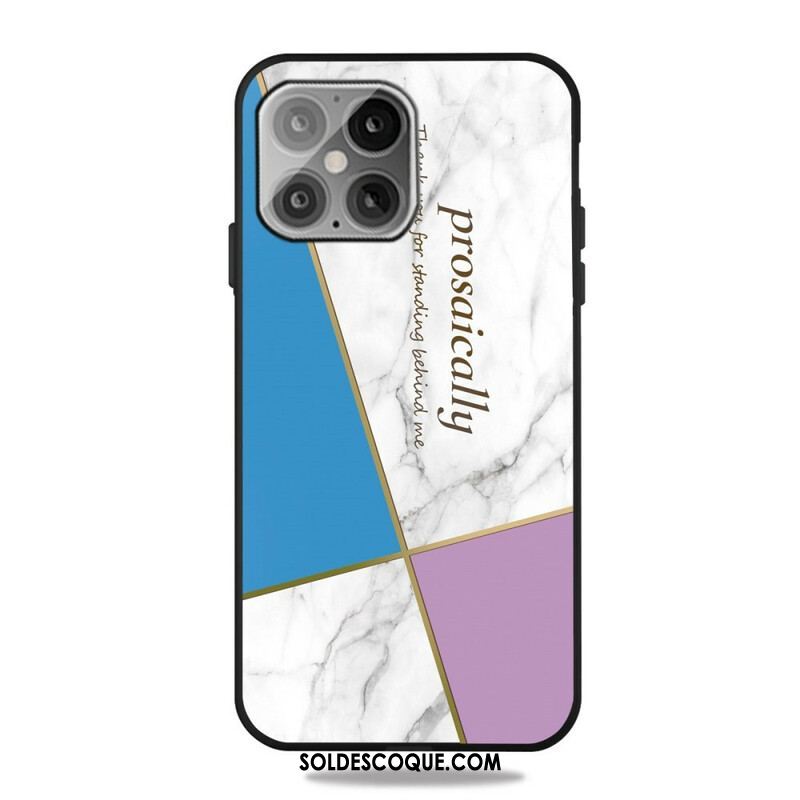 Coque iPhone 13 Pro Marbre Stylisé