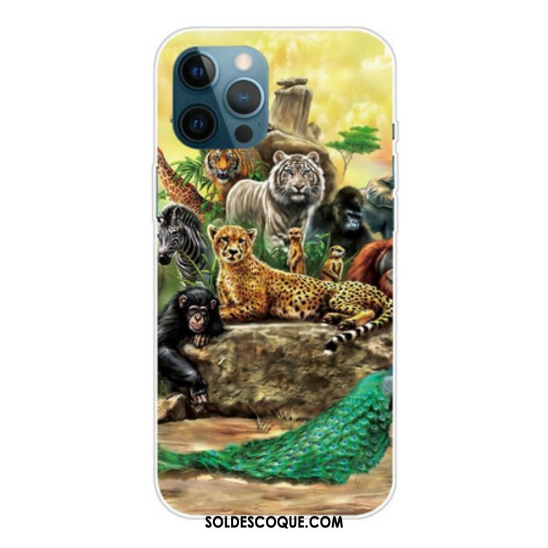 Coque iPhone 13 Pro Max Animaux Safari