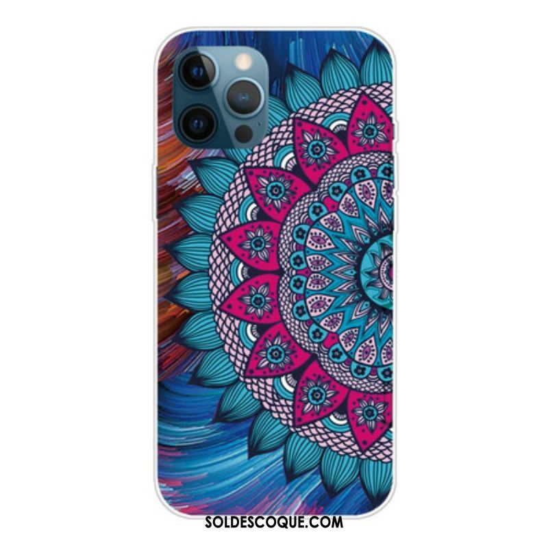 Coque iPhone 13 Pro Max Mandala Coloré