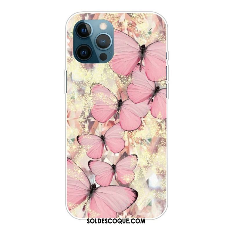 Coque iPhone 13 Pro Max Papillons Papillons