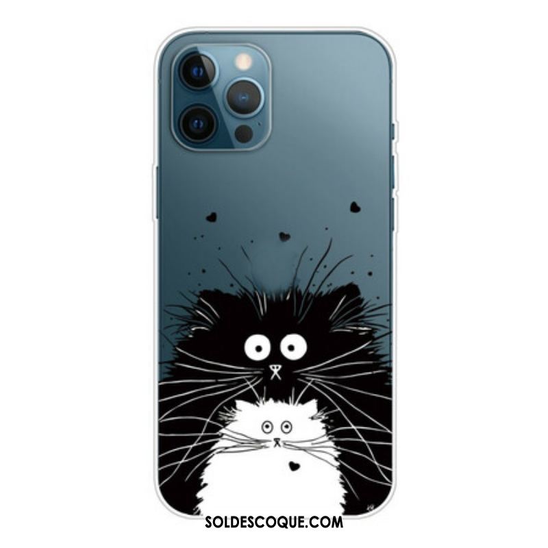 Coque iPhone 13 Pro Max Regarde les Chats