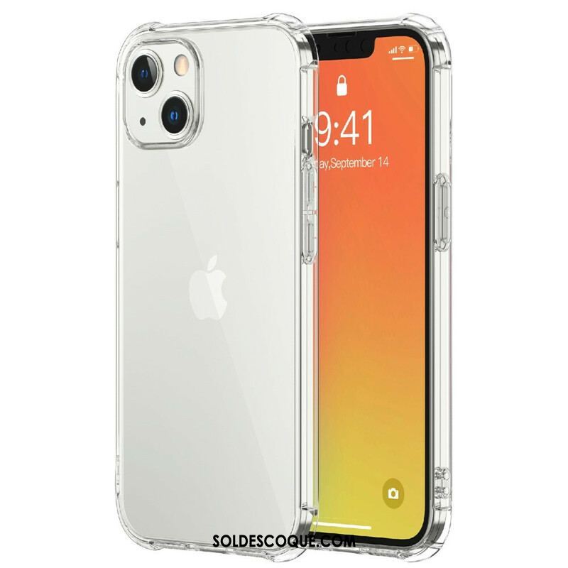 Coque iPhone 13 Pro Max Transparente LEEU Coussins Protecteurs