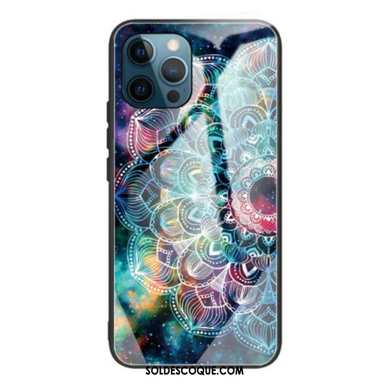 Coque iPhone 13 Pro Max Verre Trempé Mandala