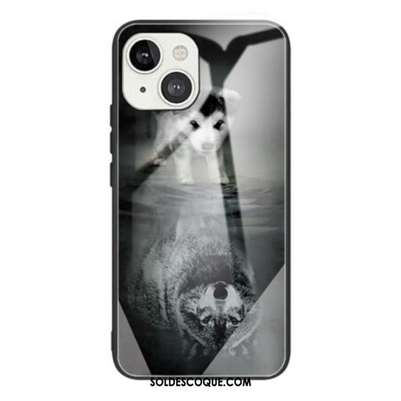 Coque iPhone 13 Pro Max Verre Trempé Rêve de Chiot