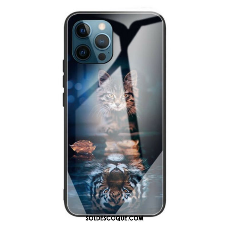 Coque iPhone 13 Pro Verre Trempé Mon Tigre